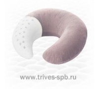 Ортопедическая подушка-рогалик из натурального латекса для путешествий ТОП-209 (Тривес)