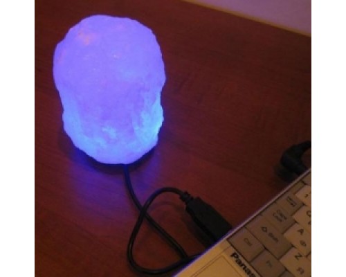 Солевая лампа USB "Скала" (питание от usb-порта компьютера)