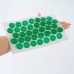Иппликатор Тибетский малый массажный коврик для чувствительной кожи (зеленый) размер 12*22см